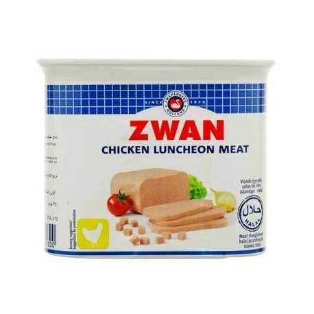 Zwan Chicken Luncheon Meat Hot &...