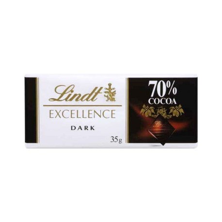 Lindt Excellence Dark 70% Cocoa 35g