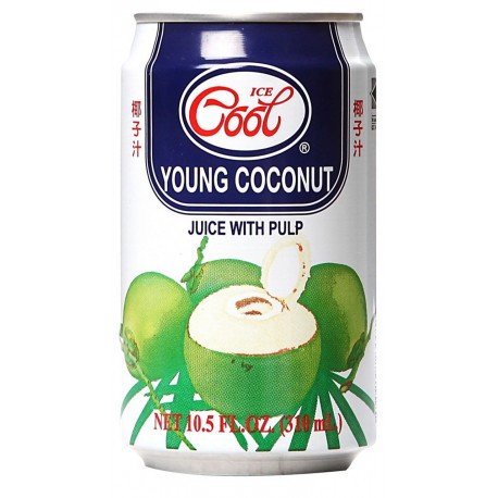 Ice Cool Young Coconut Juice with...