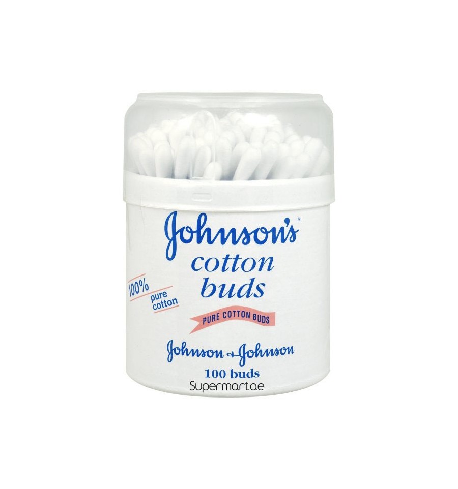 Johnson's Pure Cotton Buds 100 from SuperMart.ae