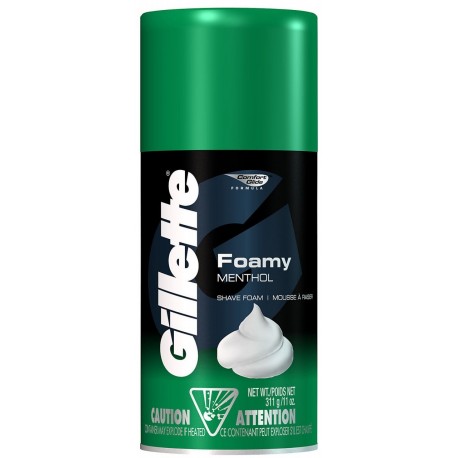 Gillette Shaving Foam Menthol 200ml