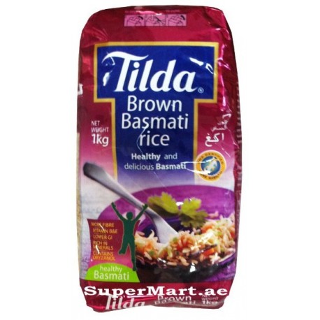 Tilda Brown Basmati Rice 1kg