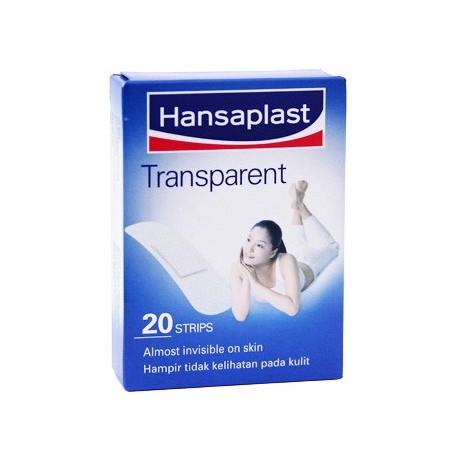 Hansaplast Transparent Band aid 20strips