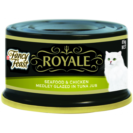 Fancy Feast Royale Seafood & Chicken...
