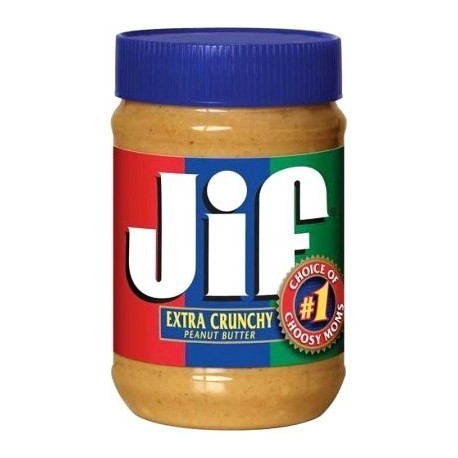 Jif Extra Crunchy Peanut Butter 454g