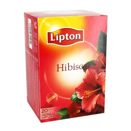 Lipton Herbal Infusion Hibiscus 20 Tea Bags Lipton Herbal Infusion Hibiscus 20 Tea Bags
