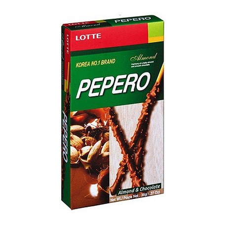 Lotte Pepero Almond Chocolate 36g