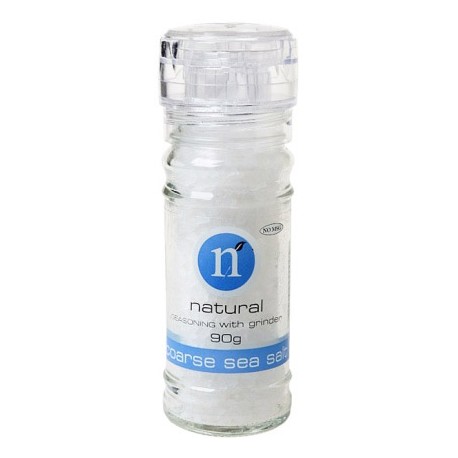 Natural Coarse Sea Salt with Grinder 110g