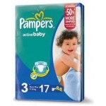 Pampers active store baby diapers medium