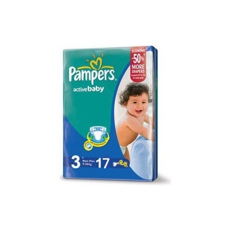 Pampers Baby Dry Diapers Size 3, 6-...