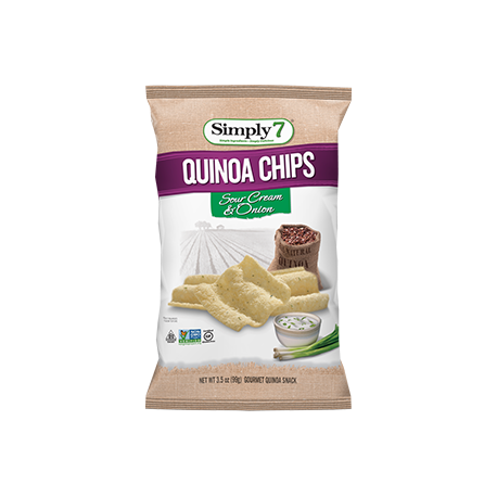 Simply 7 Quinoa Chips Sour Cream &...
