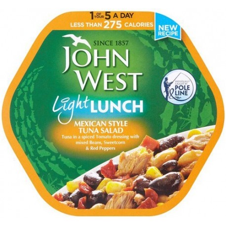John West Light Lunch Mexican Style...